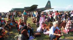 7 Pesawat Hercules dan 1 Helikopter Bantuan Asing Dikerahkan ke Palu