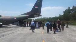 Warga Kepung Bandara Palu, 4 Pesawat TNI Tertahan di Lanud Balikpapan