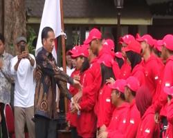 Lepas Atlet Asian Para Games 2018, Jokowi Bidik 18 Medali Emas