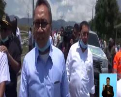 Ketua MPR, DPR dan DPD Tinjau Korban Gempa Palu