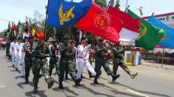 HUT ke-73 TNI, Merah Putih Sukses Diarak dari Sabang sampai Merauke