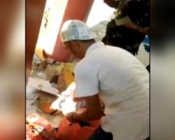 Beredar Video TNI Ciduk Oknum Polisi Sembunyikan Bantuan Korban Gempa