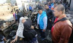 Wali Kota Bandung Oded M Danial Tinjau Pasar Sederhana yang Terbakar