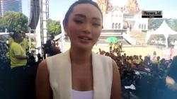 Pesan Zaskia Gotik untuk Korban Gempa Sulteng