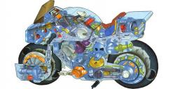 Jepang dan AS Ciptakan Motor yang Bisa Dilipat dan Jadi Baju Tempur