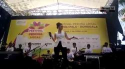 Aksi Panggung Zaskia Gotik di FPL Makassar Hebohkan Ribuan Penonton