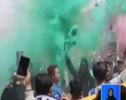 Sanksi Terlalu Berat, Ribuan Bobotoh di Tasikmalaya Gelar Long March