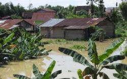 70 Rumah di Kelurahan Beringin Medan Terendam Banjir, 80 KK Terdampak