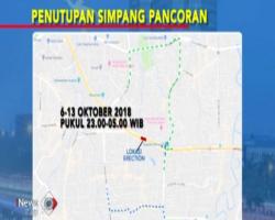 Simpang Pancoran Ditutup hingga 13 Oktober, Ini Jalur Alternatif
