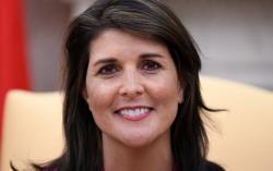 Nikki Haley Mundur dari Dubes AS untuk PBB