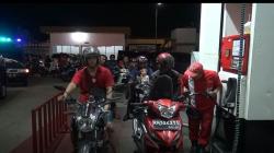 BBM Naik, Antrean Panjang Kendaraan Terjadi di SPBU Palangkaraya