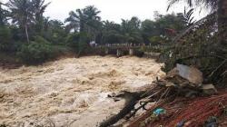 Suami Istri di Simalungun Tewas Terseret Arus Sungai Bersama Rumahnya