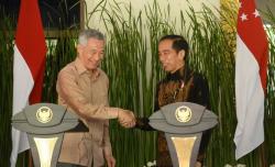 Jokowi Puji Singapura Selalu Tanggap saat Indonesia Tertimpa Bencana