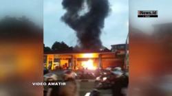Dua Motor Ludes, Ini Penyebab SPBU di Bogor Terbakar