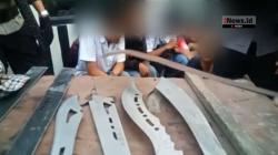 12 Pelajar Diamankan di Sleman, Polisi Temukan Sajam di Balik Jaket