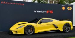 Geser Agera RS, Hennessey Venom F5 Jadi Mobil Tercepat di Dunia
