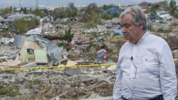 Kunjungi Palu, Sekjen PBB Guterres Pastikan Komitmen pada Korban Gempa