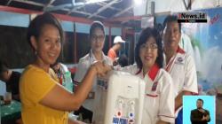 Tingkatkan Perekonomian, Perindo Bagikan Dispenser ke Pedagang
