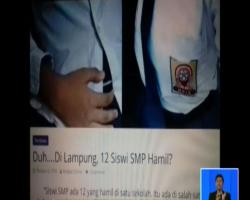Disdikbud Lampung Telusuri 12 Siswi SMP yang Hamil