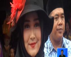 150 Pedagang Pasar di Purbalingga Gelar Fashion Show Batik