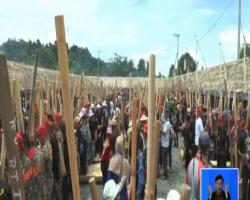 Masyarakat Lundayeh Kaltara Gelar Tumbuk Massal dengan 1.752 Alu Masuk Rekor Muri