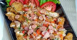 Lezatnya Mencicipi Tahu Krispi dengan Sambal Kecombrang Super Pedas