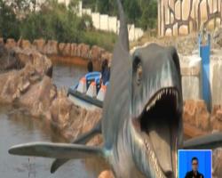 Menelusuri Sungai Purba di Wisata Dino Action Jatim Park 3 Kota Batu