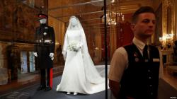 Busana Pernikahan Pangeran Harry-Meghan Markle Dipamerkan di Windsor