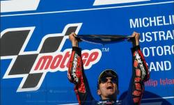 Maverick Vinales Rajai GP Australia di Sirkuit Philip Island
