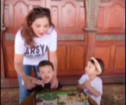 Anang dan Ashanty Rayakan Ultah Anak di Bromo