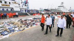 Presiden Jokowi Tinjau Posko Evakuasi Kecelakaan Lion Air 