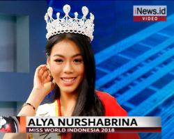 Talent Show Miss World 2018, Alya Nurshabrina Unjuk Bakat Nyanyi