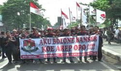 Massa Patriot Garuda Nusantara Kendal Gelar Aksi Tolak Kebangkitan HTI