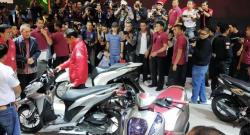 Jokowi Dadakan Sambangi Pameran Motor Indonesia Motorcycle Show 2018