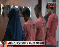 Polisi Tangkap 4 Pelaku Penyebar Berita Hoaks Penculikan Anak di Facebook