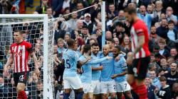 Hasil Liga Inggris: Manchester City Kalahkan Southampton 6-1