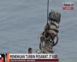 Mesin Turbin Lion Air JT 610 Ditemukan Tim Penyelam