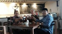 Anies, Ganjar dan Ridwan Kamil Ngopi Bareng di Balai Kota Jakarta