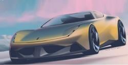 Muncul Gambar Supercar Penerus Ferrari 812 Superfast