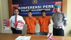 Polisi Tangkap 2 Pemuda Pengedar Obat Terlarang di Kulonprogo