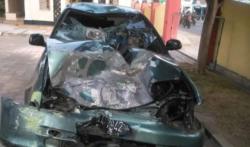 2 Pemotor Tewas Ditabrak Sedan di Jalur Tengkorak Yogya-Wonosari