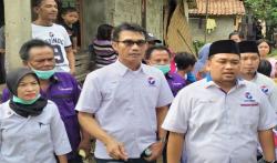 Caleg Perindo Sopiyan Jaring Aspirasi lewat Fogging di Parung Panjang