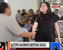 Bertemu Raisa, Sutopo Ungkap Kebahagiaannya di Media Sosial