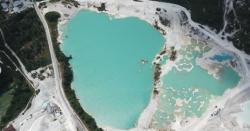 Indahnya Danau Kaolin Babel, Miliki Telaga Hijau yang Mirip di Ciwidey