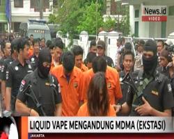 Diotaki Napi Cipinang, Polisi Ciduk 18 Orang Pembuat Narkoba Jenis Baru