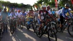 Sepeda Nusantara Berlangsung di Lombok, 4.000 Orang Berpartisipasi