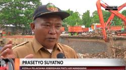 Hujan di Jabodetabek, Pintu Air Manggarai Dipenuhi Sampah Kiriman