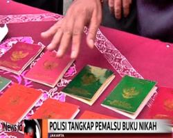 Polisi Amankan Ibu dan Anak Pemalsu Buku Nikah di Jakarta Utara