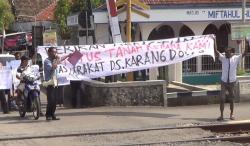Warga Geruduk Stasiun Weleri Kendal Tuntut Kejelasan Status Tanah