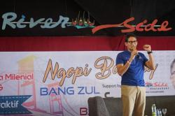 Agar Pasar Tak Dikuasai Asing, Sandi Tantang Milenial Jadi Pengusaha